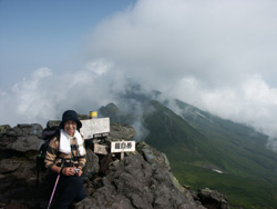 羅臼岳山頂