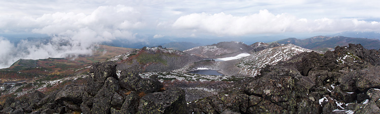 山頂からのパノラマ