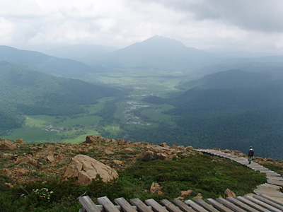 燧ケ岳と尾瀬ヶ原