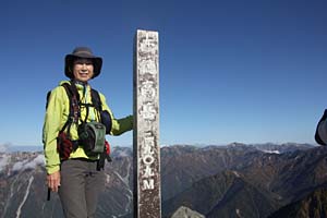 西穂高岳山頂