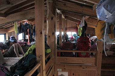 小屋の中の様子